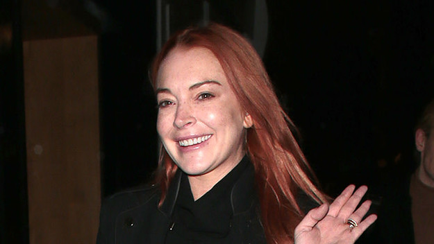 lindsay lohan getty ricky vigil