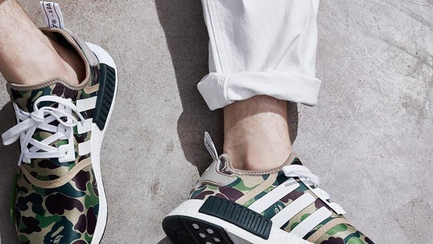 Bape Adidas NMD On Feet