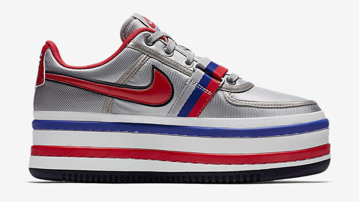nike vandal 2k 'silver/red'