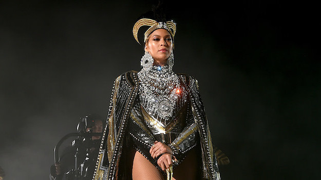Beyonce Knowles performs onstage during 2018 Coachella.
