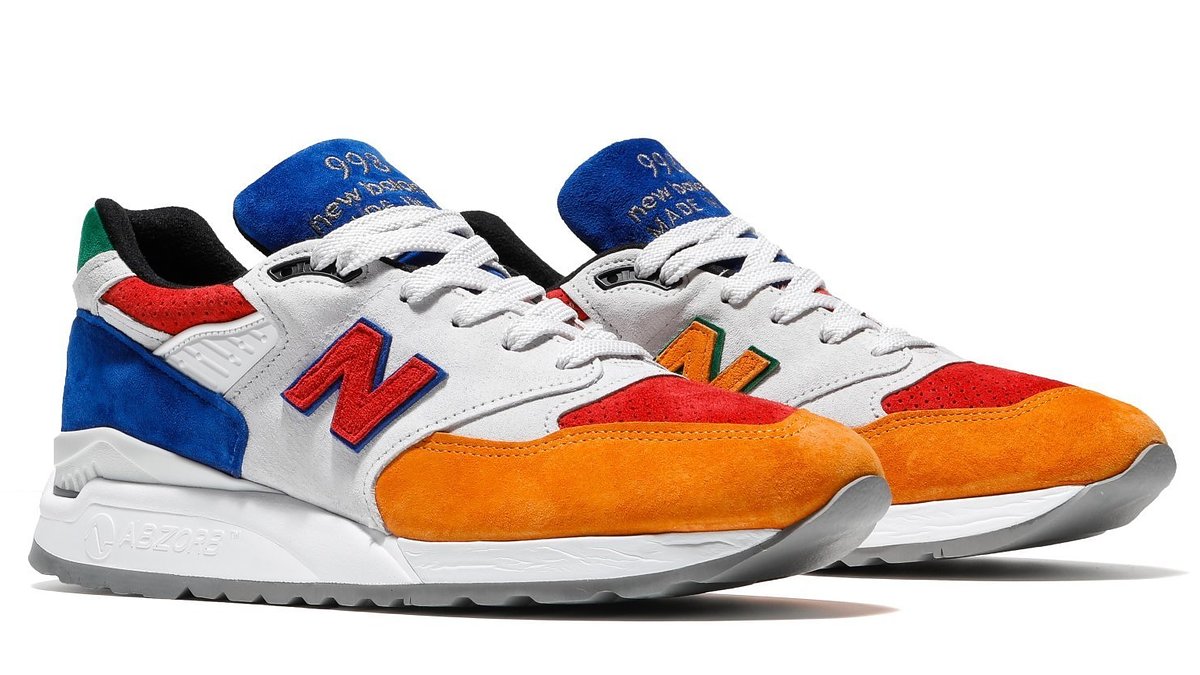 Bodega x New Balance 998 'Mass Transit' (Front)