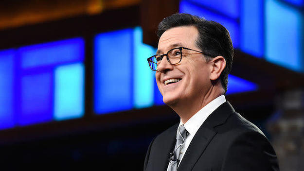 Stephen Colbert Roasts Trump