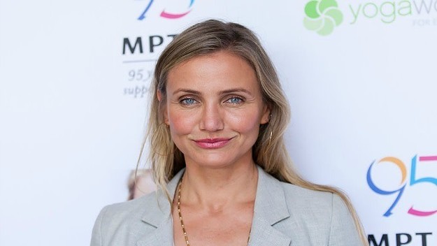 Cameron Diaz attends the MPTF Celebration