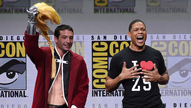 Ezra Miller Ray Fisher