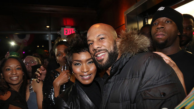 Common and Angela Bassett in DC