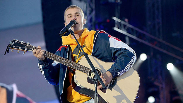 This is a photo of Justin Bieber.
