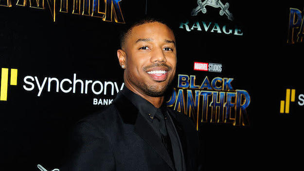 Michael B Jordan cutout
