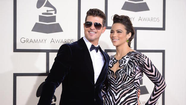 Paula Patton Robin Thicke