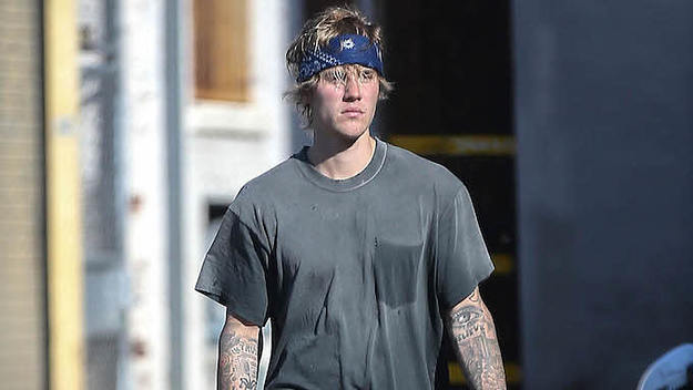 Justin Bieber is seen in Los Angeles.
