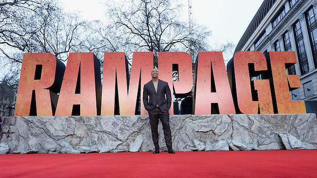 Dwayne Johnson Rampage Rating