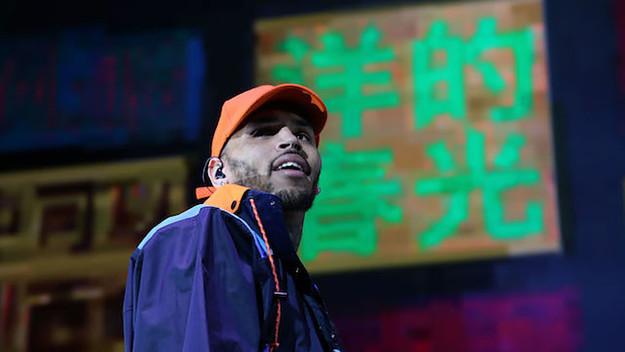 This is a picture of Chris Brown.