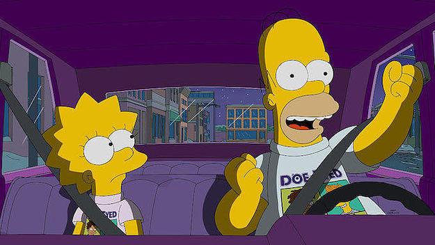 This is a picture of Homer Simpson.