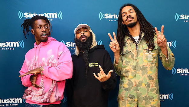 Flatbush Zombies at SiriusXM