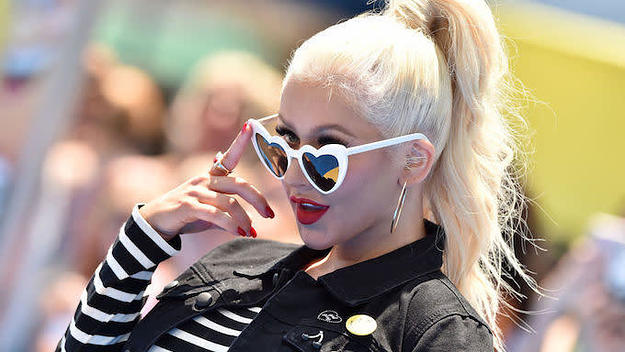 This is a picture of Christina Aguilera.