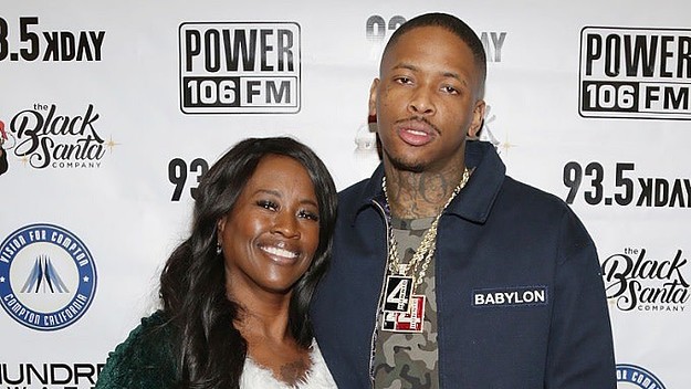 Shonee Jackson and son YG