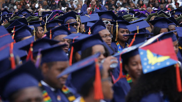 Howard University 2016 commencement ceremony.