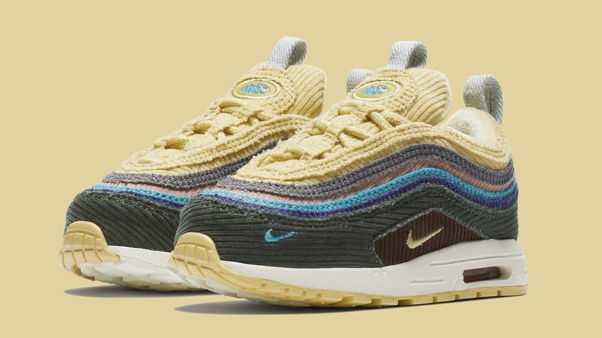 Sean Wotherspoon x Nike Air Max 1/97 Toddler BQ1670 400 (Pair)