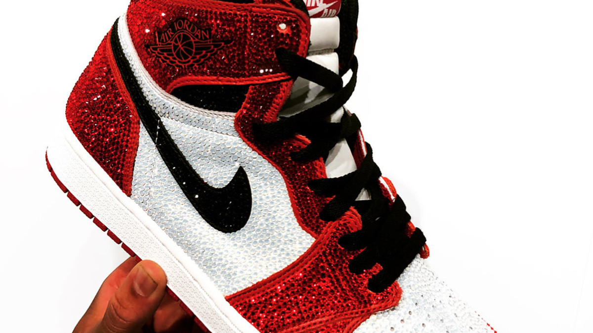Crystal Air Jordan 1 Chicago by Daniel Jacob