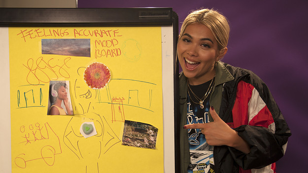 Hayley Kiyoko Draws A Mood Board For Feelings