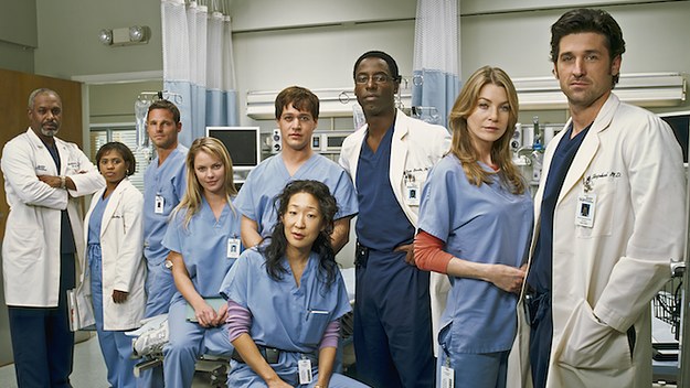 "Grey's Anatomy" cast.