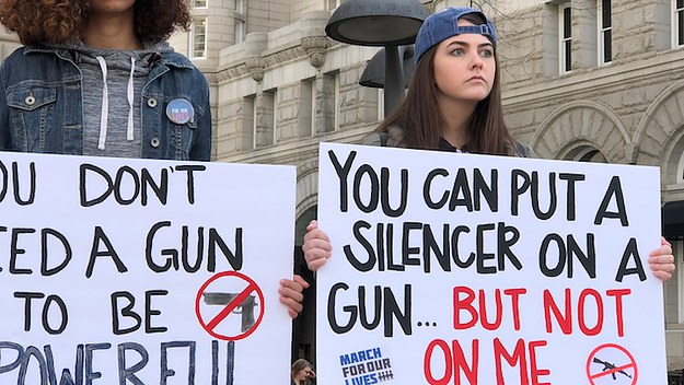 Protests against guns