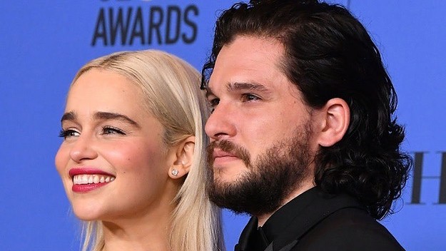 Game of Thrones' Emilia Clarke and Kit Harington