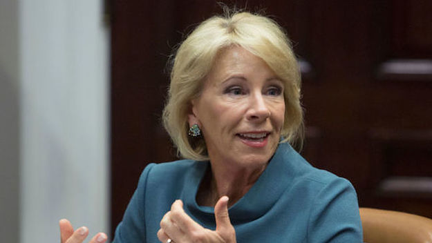 This is a picture of Betsy DeVos.