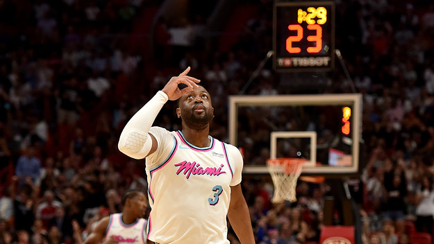 Dwyane Wade Miami Heat Return 2018