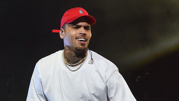 Chris Brown performs on stage at The Big Show at Little Caesars Arena