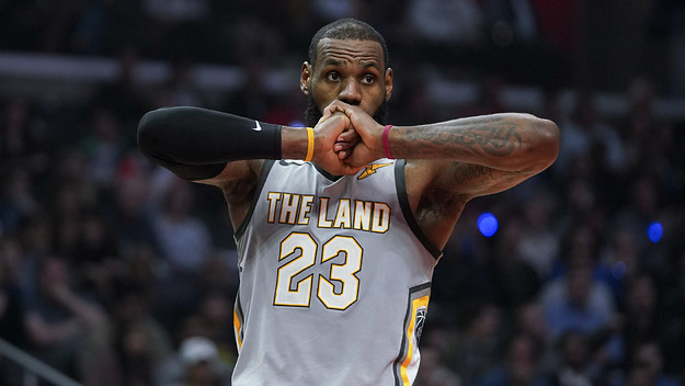 LeBron James Cavs Clippers LA 1 2018