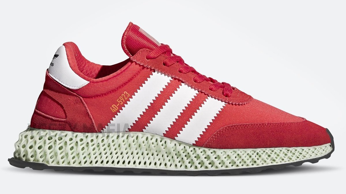 Adidas Futurecraft 4D I 5923 'Red/Footwear White'