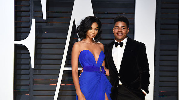 Chanel Iman and Sterling Shepard