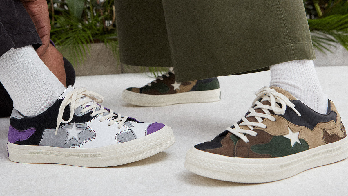 Sneakersnstuff x Converse One Star (On Foot)