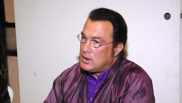 This is a picture of Steven Seagal.