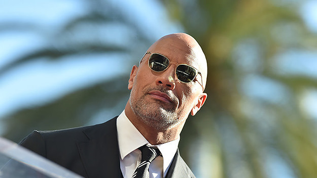 This is a photo of The Rock.
