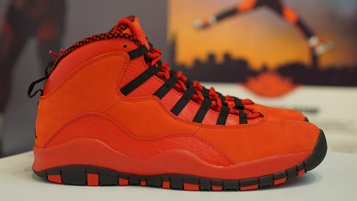 Steve Wiebe Air Jordan 10 Red Release Date AJ9100 625 Profile