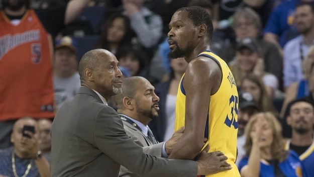 Kevin Durant ejected.