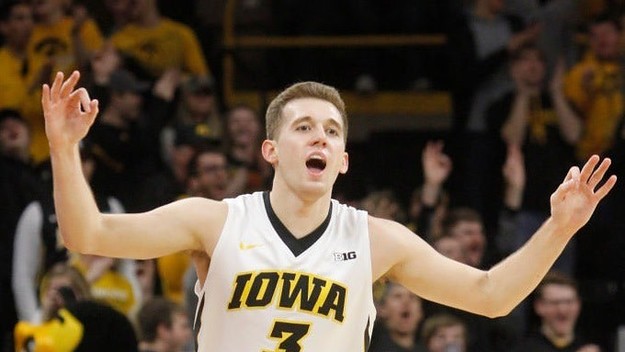 Jordan Bohannon of Iowa