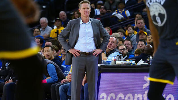 Warriors coach Steve Kerr