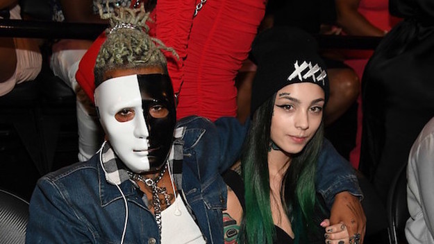XXXTentacion at the BET Hip Hop Awards