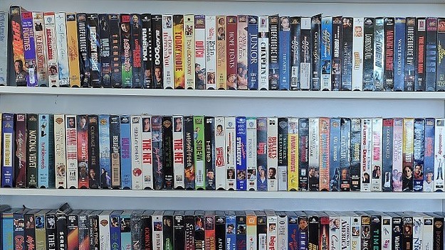 VHS tapes