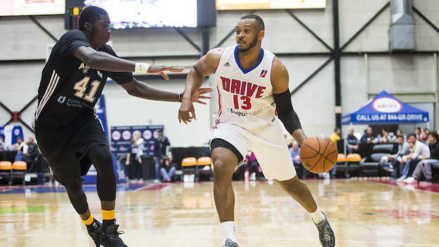 Zeke Upshaw of the Grand Rapids Drive