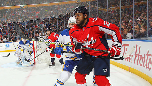 Devante Smith Pelly of the Washington Capitals.