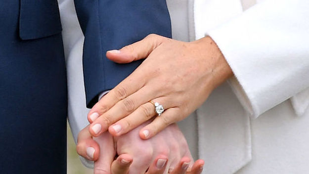 This is a picture of someone holding hands.