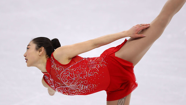 Mirai Nagasu on day fourteen of the PyeongChang 2018 Winter Olympics