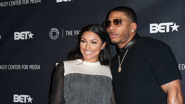 Rapper Nelly and girlfriend Shantel Jackson