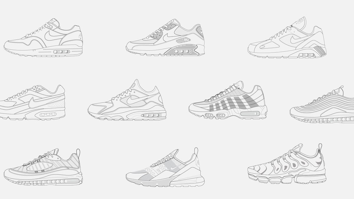 Nike On Air Sneaker Design Workshop Templates