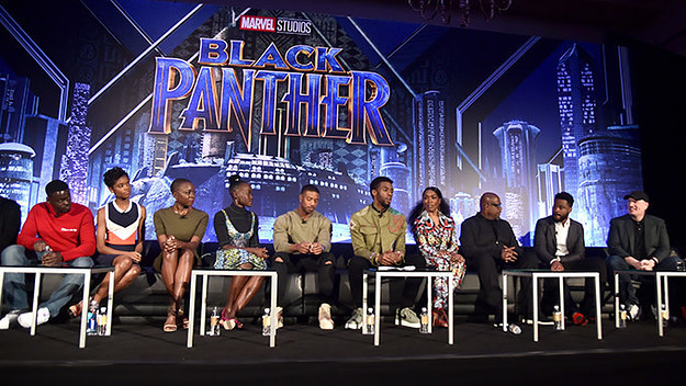 Black Panther cast.