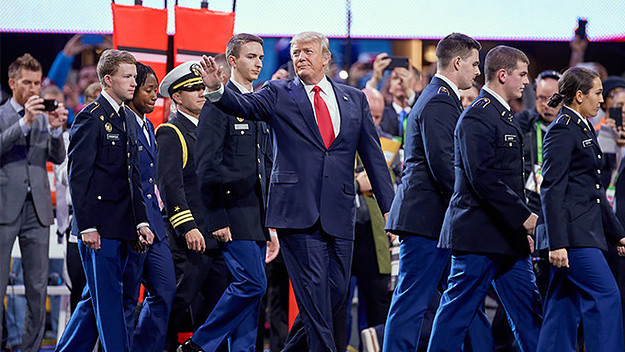 This is a photo of Trump.