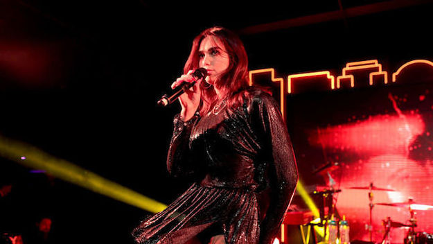 This is a picture of Dua Lipa.